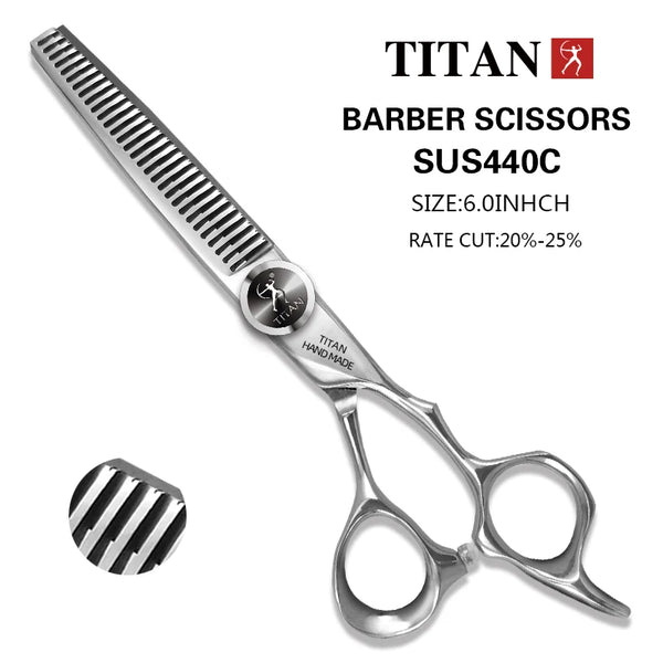 TITAN Professional Steel Hair Cutting/Thinning Set