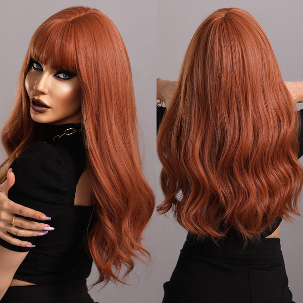 7JHH WIGS Synthetic Cosplay Heat Resistant Wig with Bangs