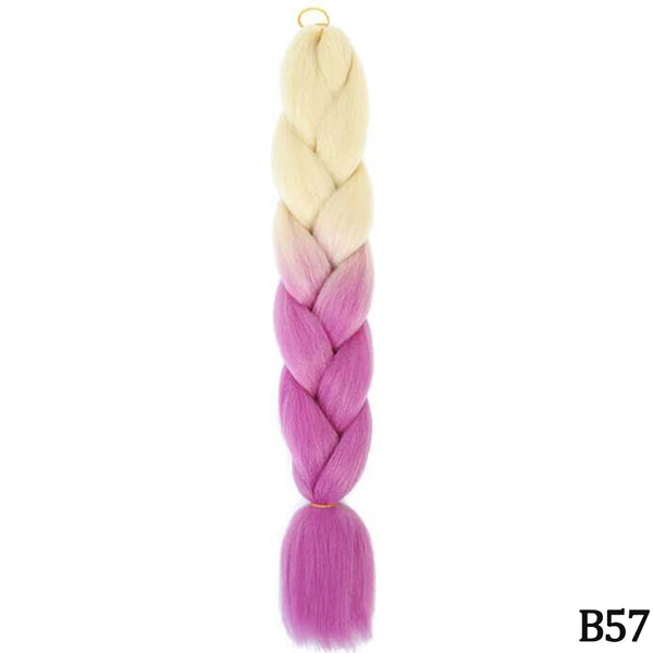 AZQUEEN 24 Inch Kanekalon Jumbo Braid Extensions