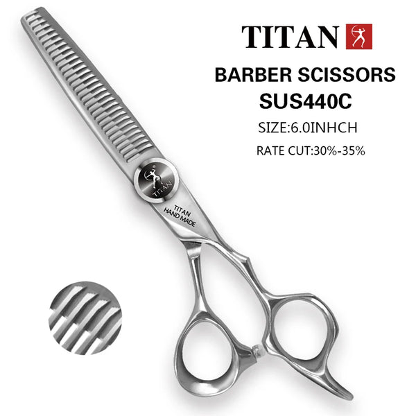 TITAN Professional Steel Hair Cutting/Thinning Set