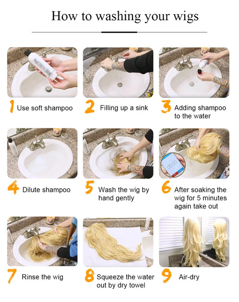 EASIHAIR Synthetic Heat Resistant Wigs