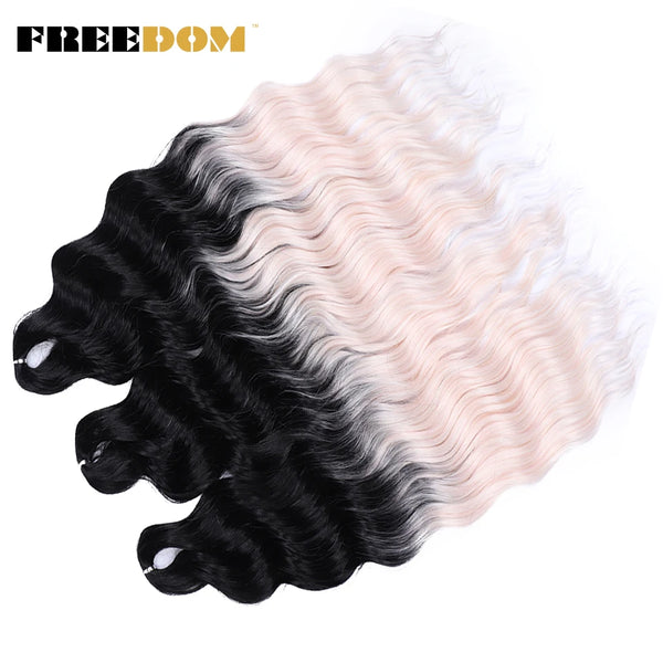 FREEDOM Synthetic Curly Braiding Hair Extensions