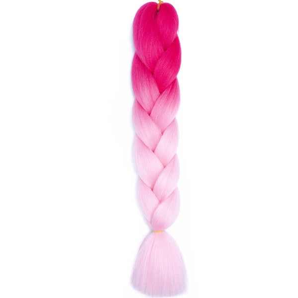 AZQUEEN 24 Inch Kanekalon Jumbo Braid Extensions