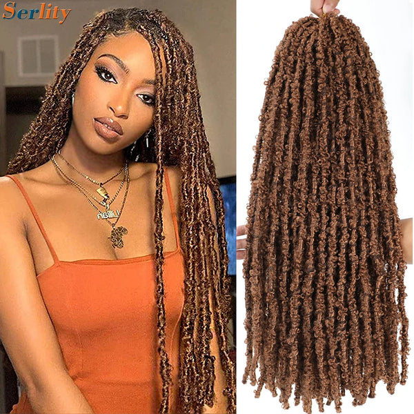 Serlity Butterfly Faux Locs Crochet Hair