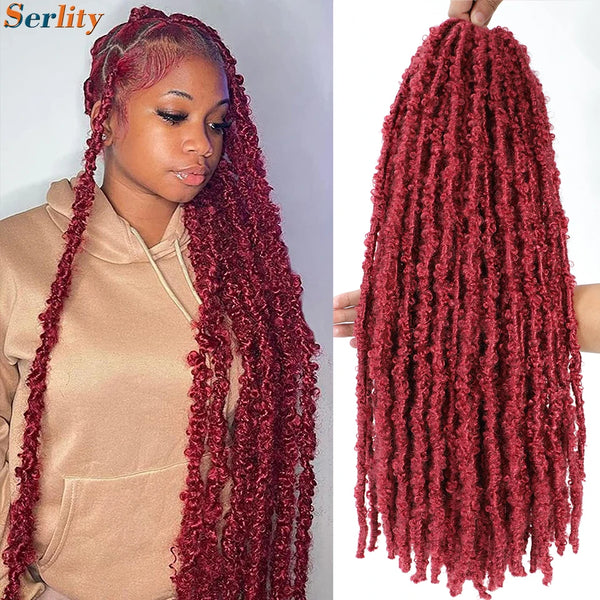 Serlity Butterfly Faux Locs Crochet Hair