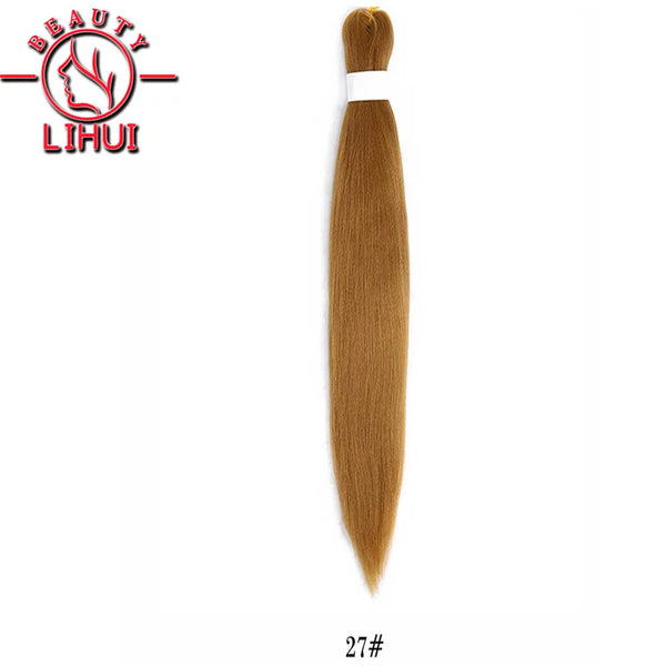 Lihui Synthetic Pre Stretched Yaki Straight Bundles