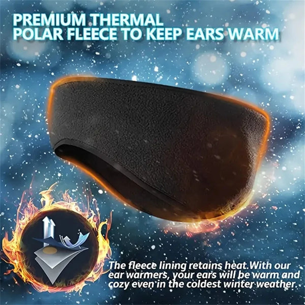 Breathable Windproof Fleece Sweatband