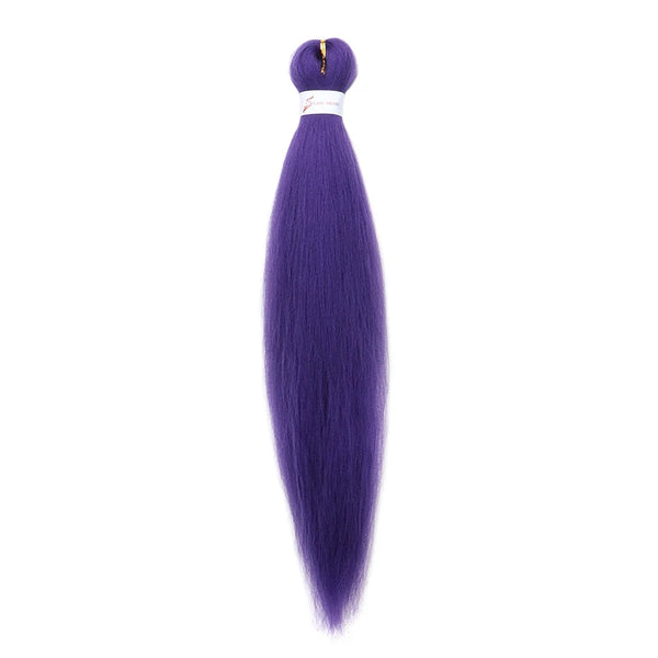 Wigsin 20Inch Synthetic Pre Stretched Yaki Straight Hair Bundles