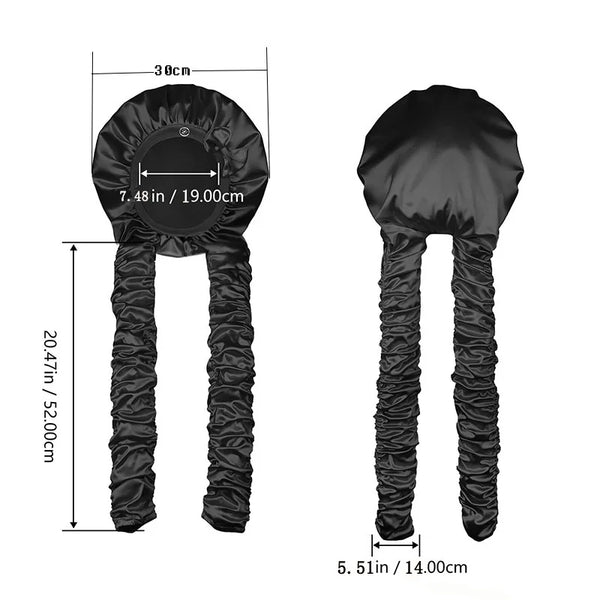 Satin Long Sleeping Cap