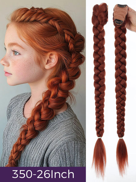OLACARE 32 Inch Braided Ponytail