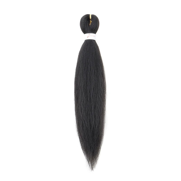 Wigsin 20Inch Synthetic Pre Stretched Yaki Straight Hair Bundles
