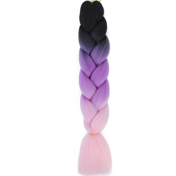 AZQUEEN 24 Inch Kanekalon Jumbo Braid Extensions