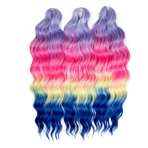 FREEDOM Synthetic Curly Braiding Hair Extensions