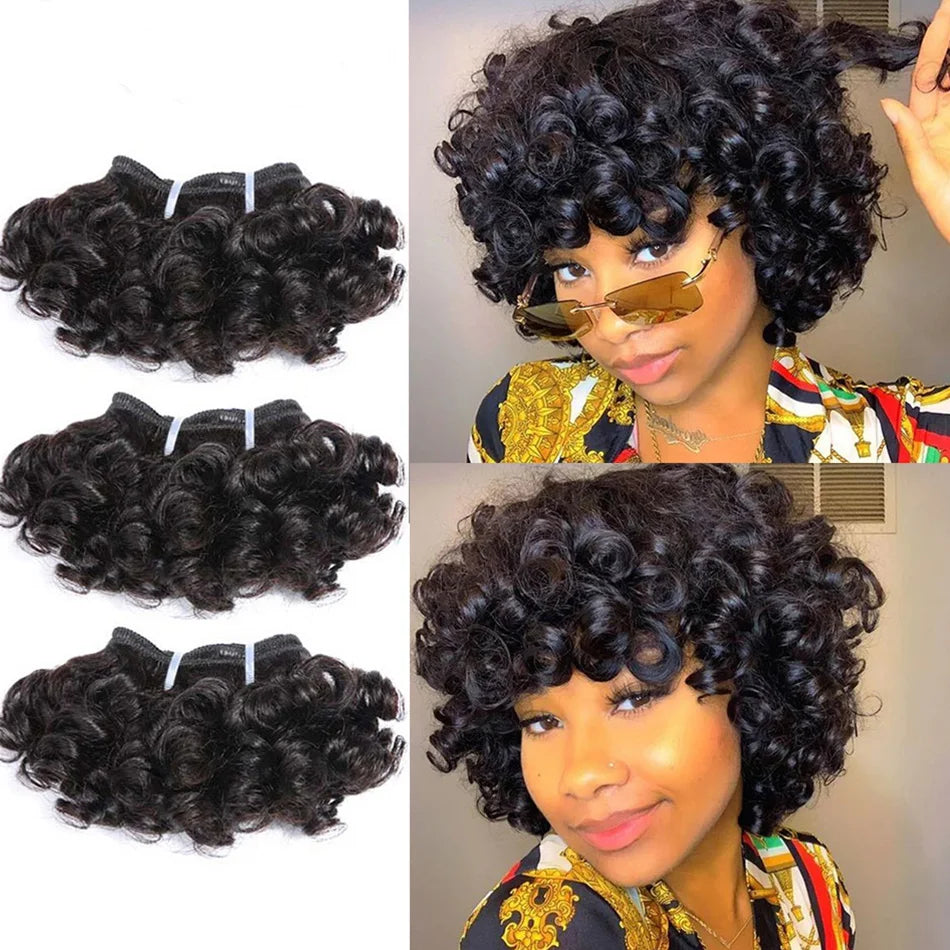 Code Calla Indian 6" Remy Human Hair Bundles