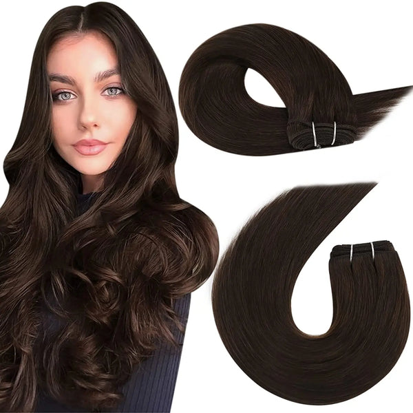 Moresoo Double Wefted Remy Human Hair Bundles