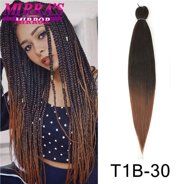 Mirra's Mirror Synthetic Yaki Straight Braiding Hair for Kids