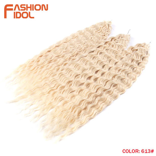 Fashion Idol Synthetic Water Wave Braiding Hair