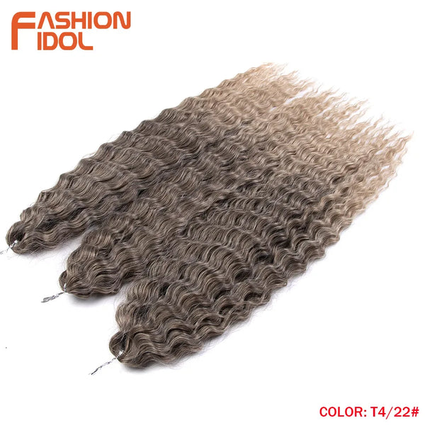 Fashion Idol Synthetic Water Wave Braiding Hair