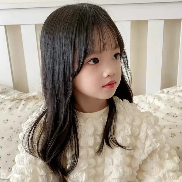 Baby Lives Kids Long Wig with Bangs