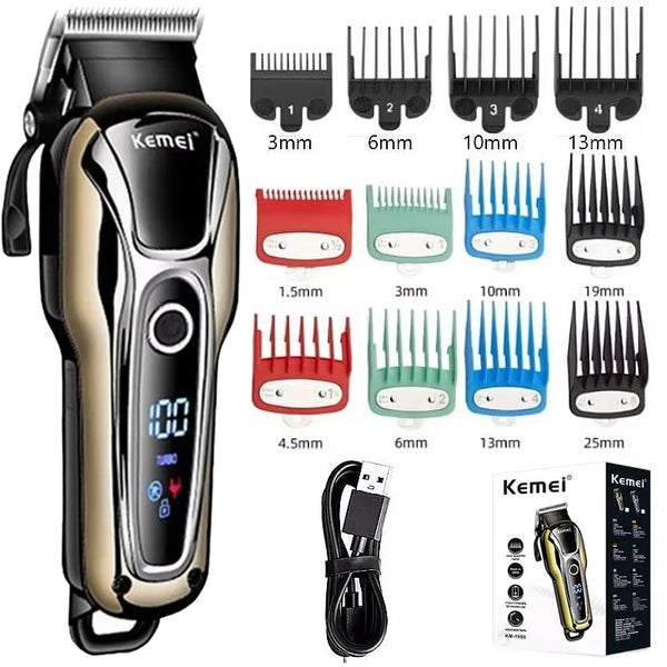 Kemei 1990 Professional Electric Hair Clipper/Trimmer