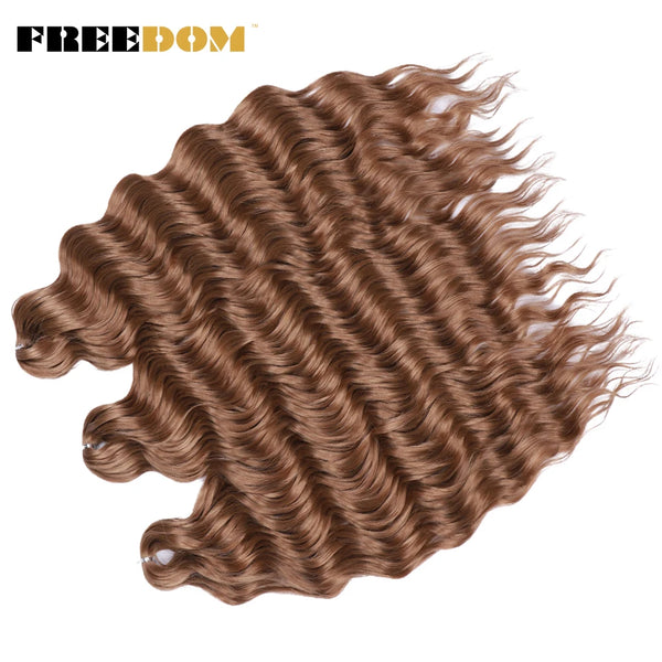 FREEDOM Synthetic Curly Braiding Hair Extensions