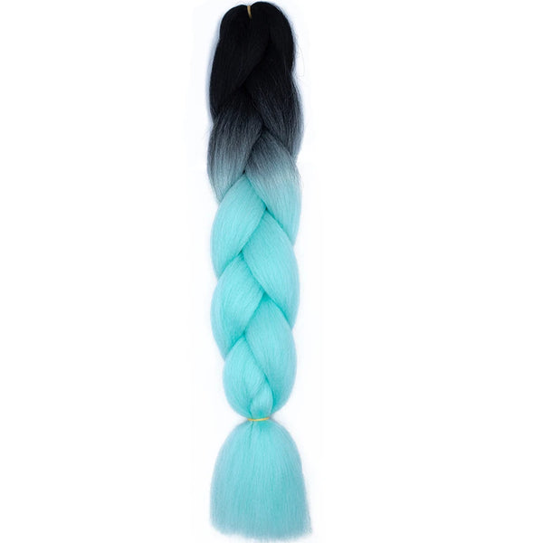 AZQUEEN 24 Inch Kanekalon Jumbo Braid Extensions