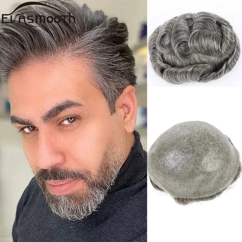 Evasmooth Indian Remy Human Hair Replacement System