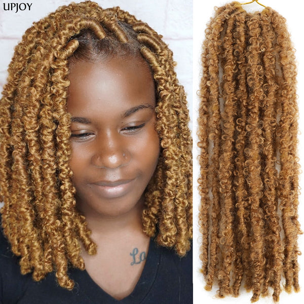 UpJoy Synthetic Pre looped Distressed Goddess Butterfly Soft Locs