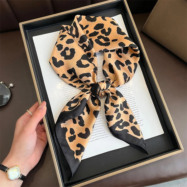 Bohemian Style Print Luxury Silk Scarf