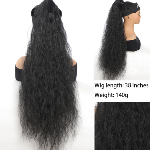 AOOSOO Synthetic Claw Clip-In Ponytail