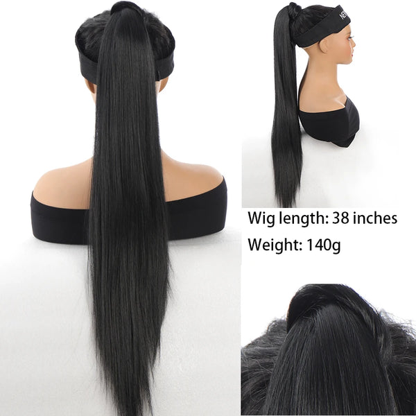 AOOSOO Synthetic Claw Clip-In Ponytail