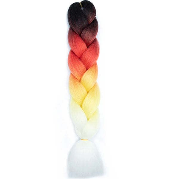 AZQUEEN 24 Inch Kanekalon Jumbo Braid Extensions