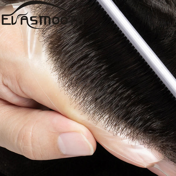 Evasmooth Indian Remy Human Hair Replacement System