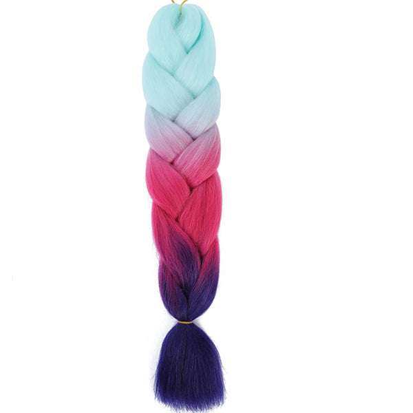 AZQUEEN 24 Inch Kanekalon Jumbo Braid Extensions