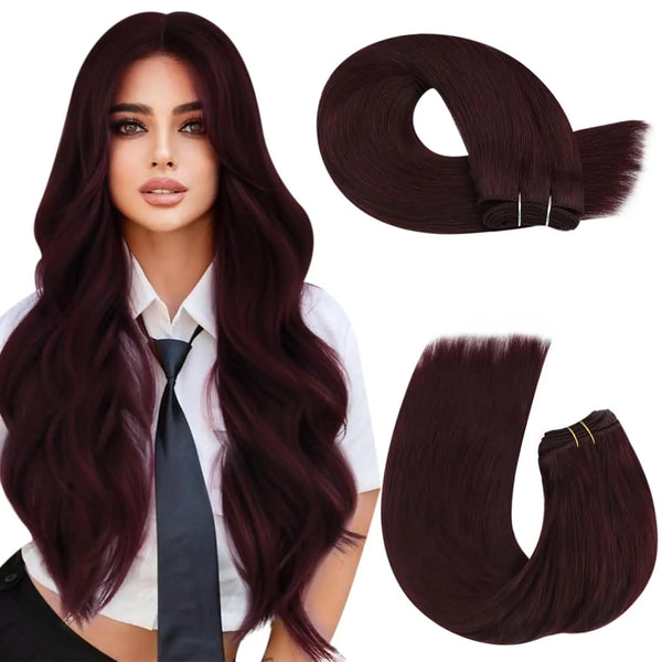 Moresoo Double Wefted Remy Human Hair Bundles