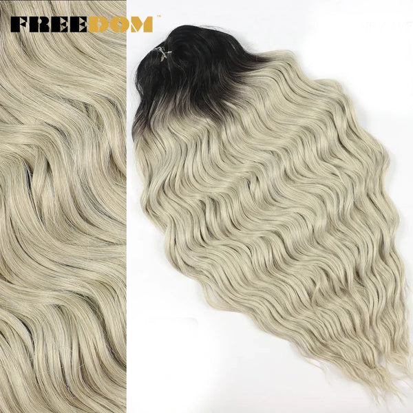 FREEDOM Synthetic Curly Braiding Hair Extensions