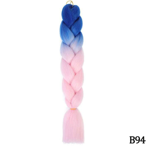AZQUEEN 24 Inch Kanekalon Jumbo Braid Extensions