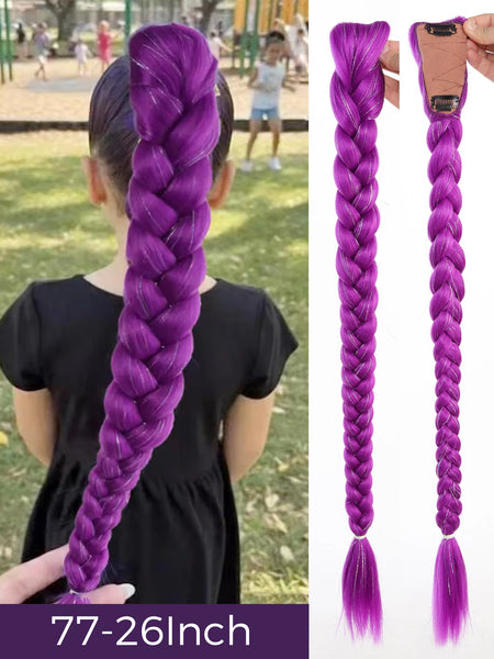 OLACARE 32 Inch Braided Ponytail