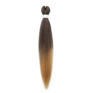 Wigsin 20Inch Synthetic Pre Stretched Yaki Straight Hair Bundles