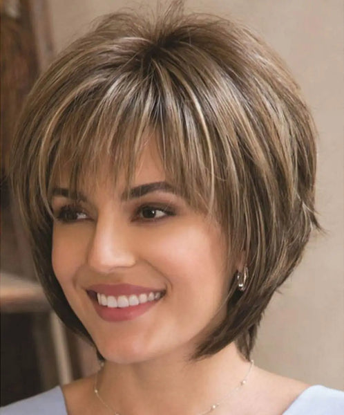 Allaosify Synthetic Pixie Cut Wig