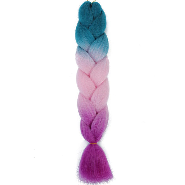 AZQUEEN 24 Inch Kanekalon Jumbo Braid Extensions