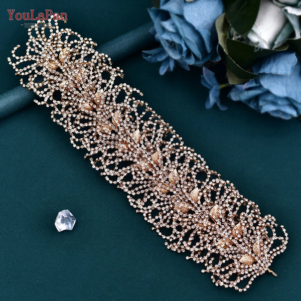 YouLaPan HP286 Luxury Flower Bridal Headband