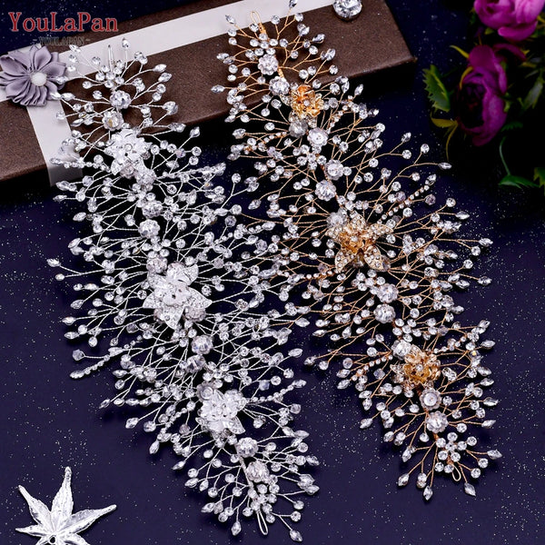 YouLaPan HP286 Luxury Flower Bridal Headband
