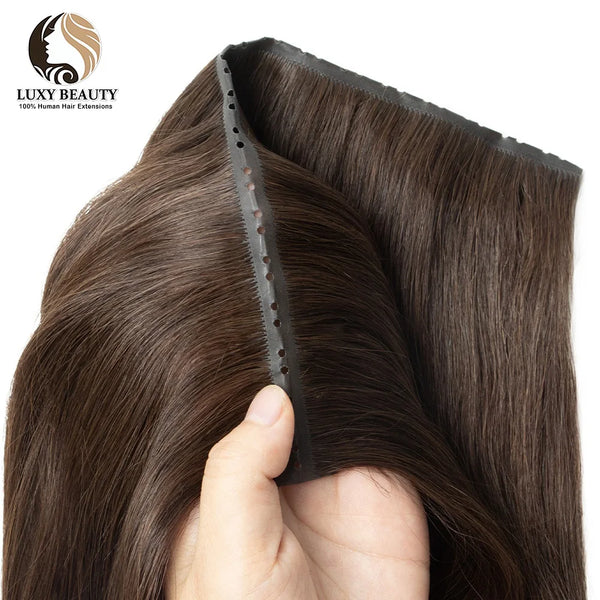 Luxy Beauty Injected Hole Weft Human Hair Extensions