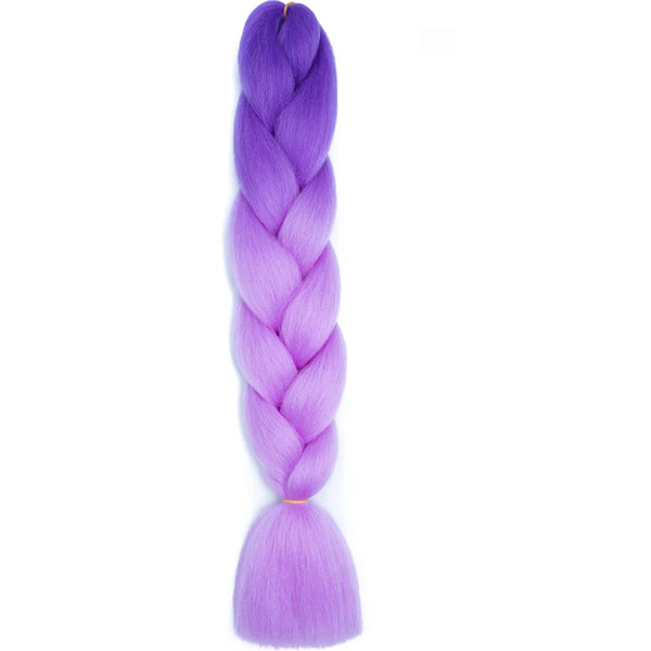 AZQUEEN 24 Inch Kanekalon Jumbo Braid Extensions