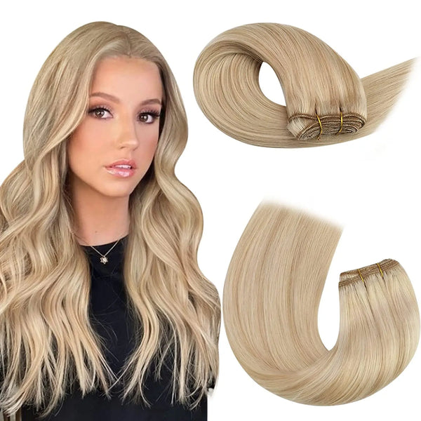 Moresoo Double Wefted Remy Human Hair Bundles