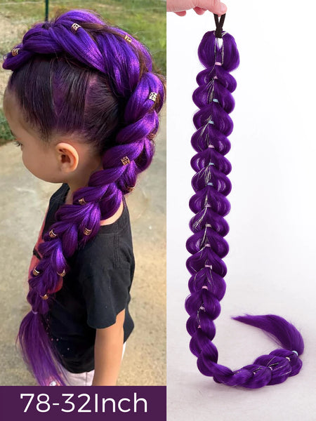 OLACARE 32 Inch Braided Ponytail