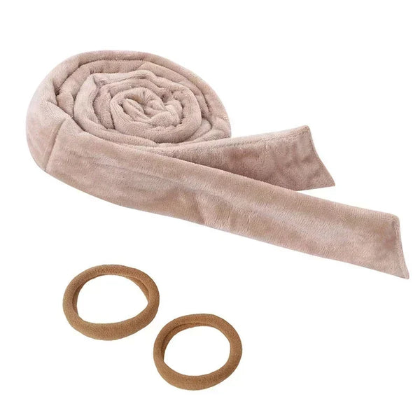 Comfortable Cloth Heatless Curling Rod