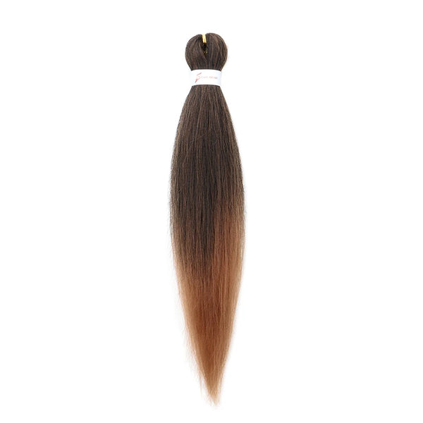 Wigsin 20Inch Synthetic Pre Stretched Yaki Straight Hair Bundles