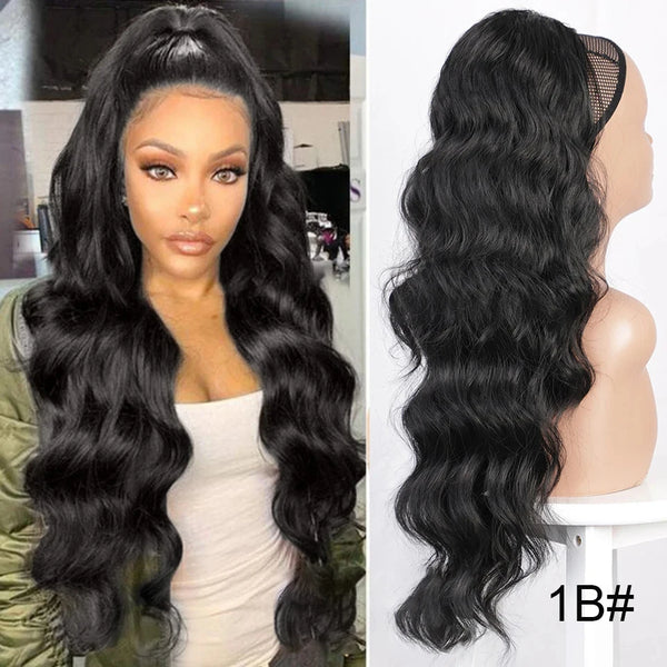AOOSOO Synthetic Claw Clip-In Ponytail
